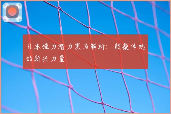 日本强力潜力黑马解析：颠覆传统的新兴力量